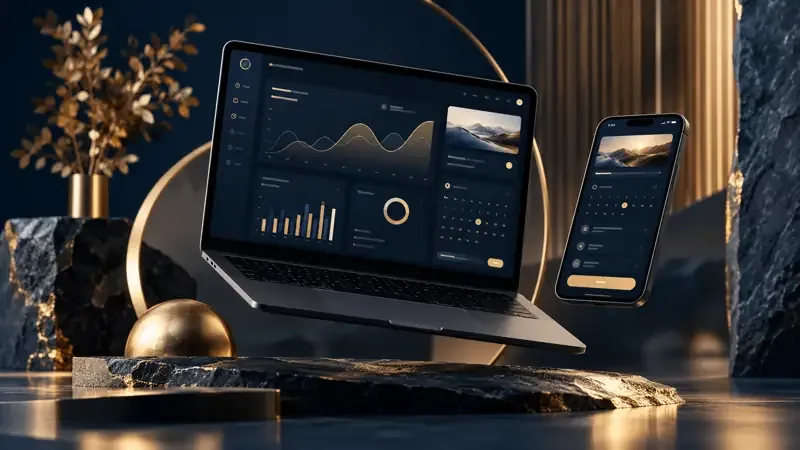 Illustrative software interface